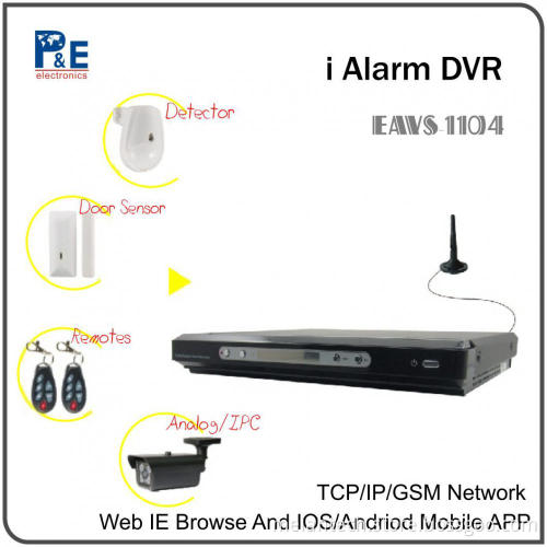 i Alarm H.264 DVR/NVR System, TCP/IP GSM Monitoring Surveillence,